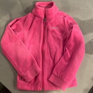 Columbia Pink Fleece Jacket